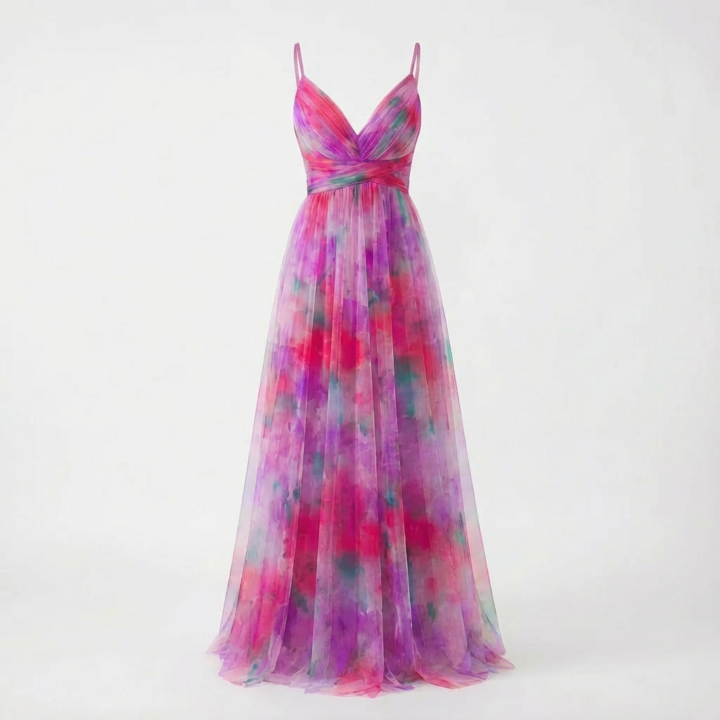 Judy | Women's Spaghetti Strap Maxi Dress