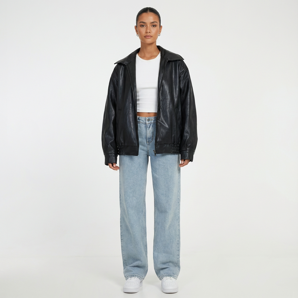 Kay | Women's Oversized Bomber Jacket