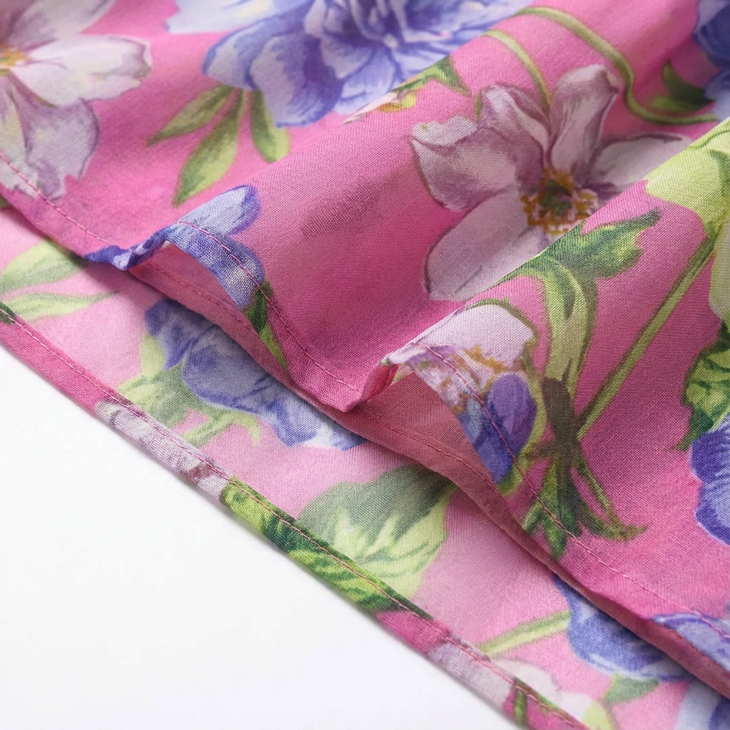 Kiara | Women's One Shoulder Floral Print Maxi Dress