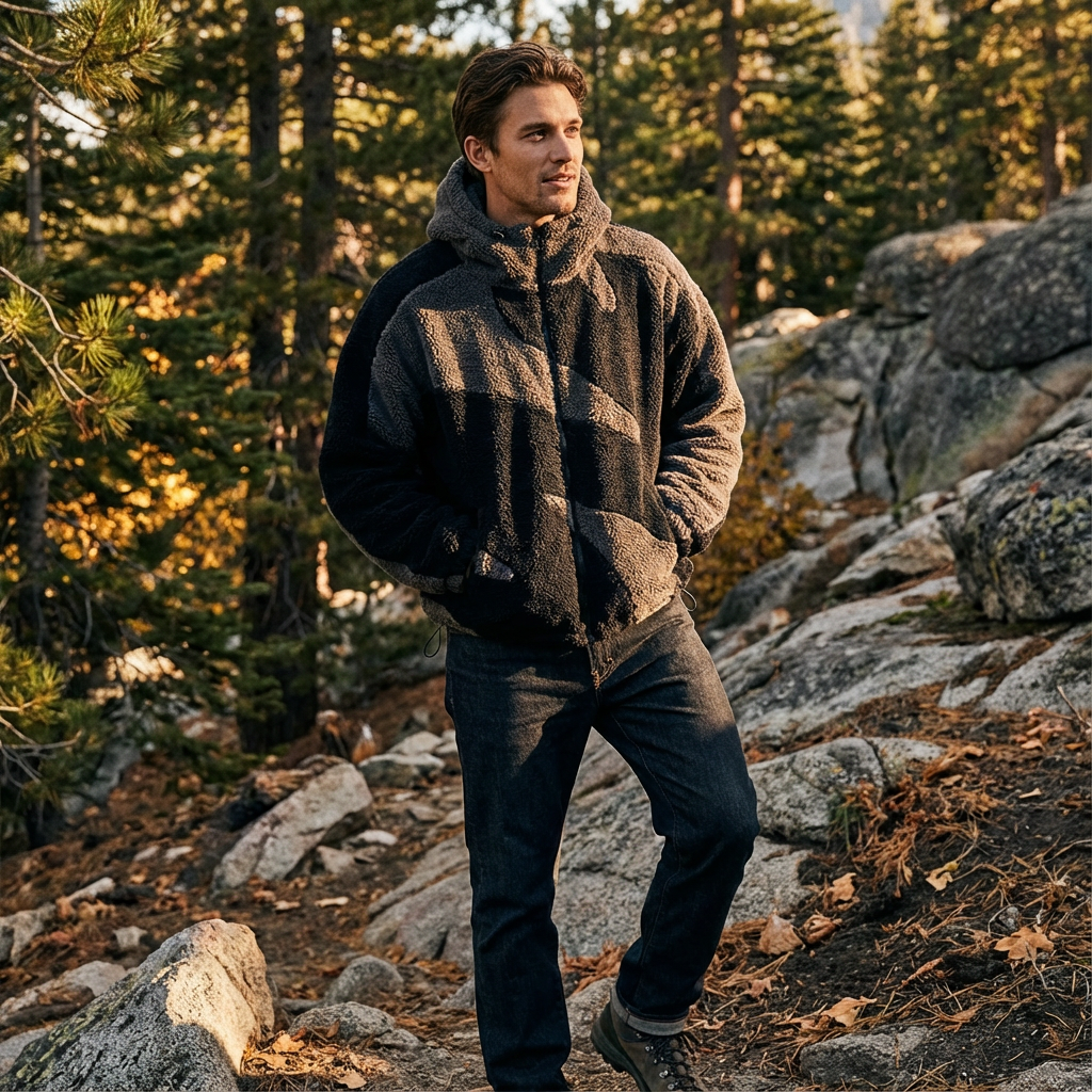 Lewis | Men's Relaxed Fit Zip-Up Jacket