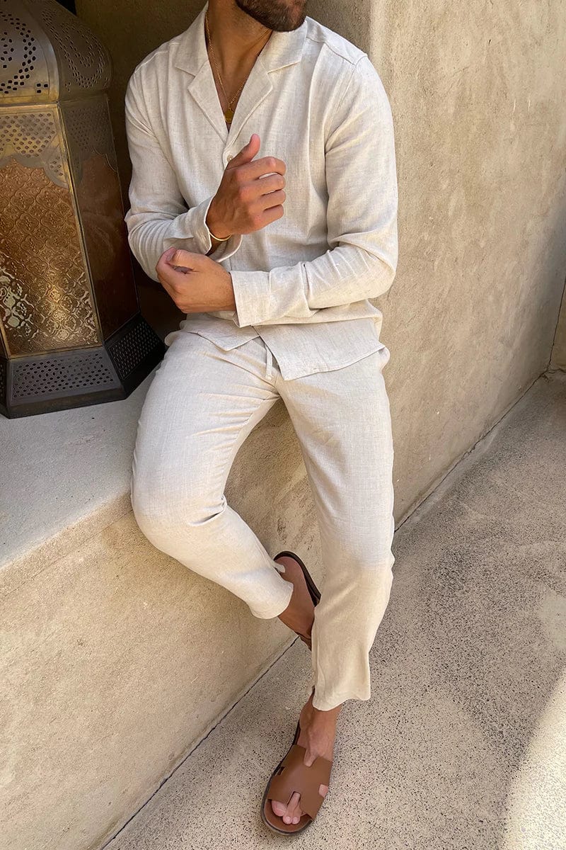 Comfortable Linen Summer Set for Men