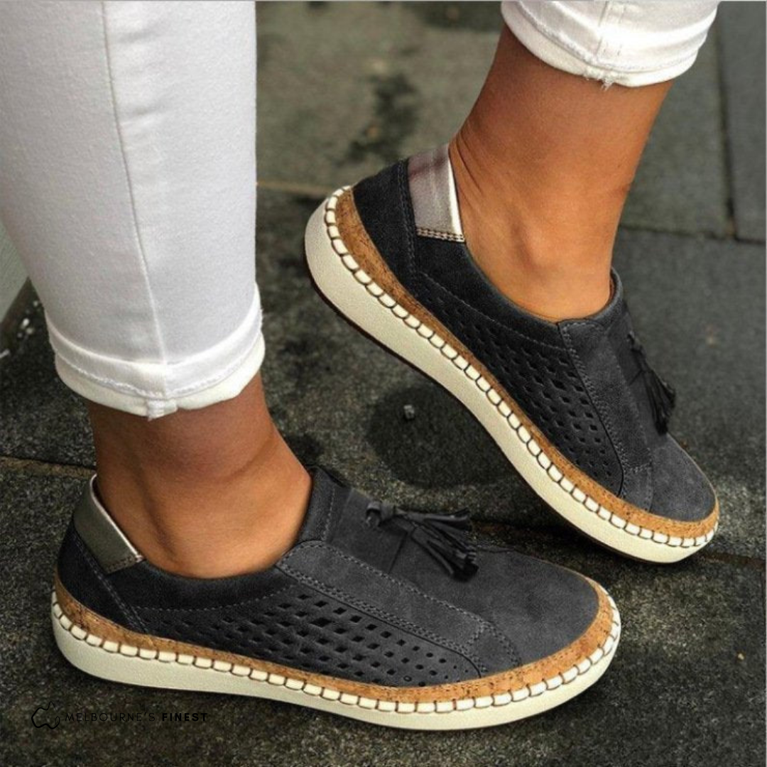 Women's Orthopedic Slip-on Shoes With Breathable Design