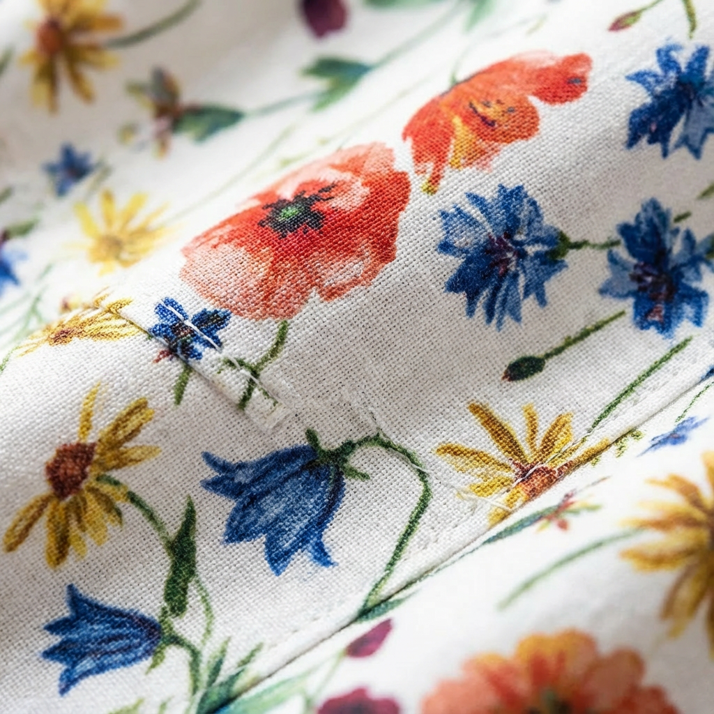 Meadow | Women's Midi Dress With Short Sleeves And Flowing Hem | Fresh