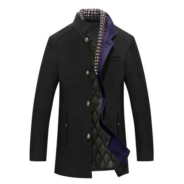 Men’s Winter Coat With Quilted Lining | Smart Fit