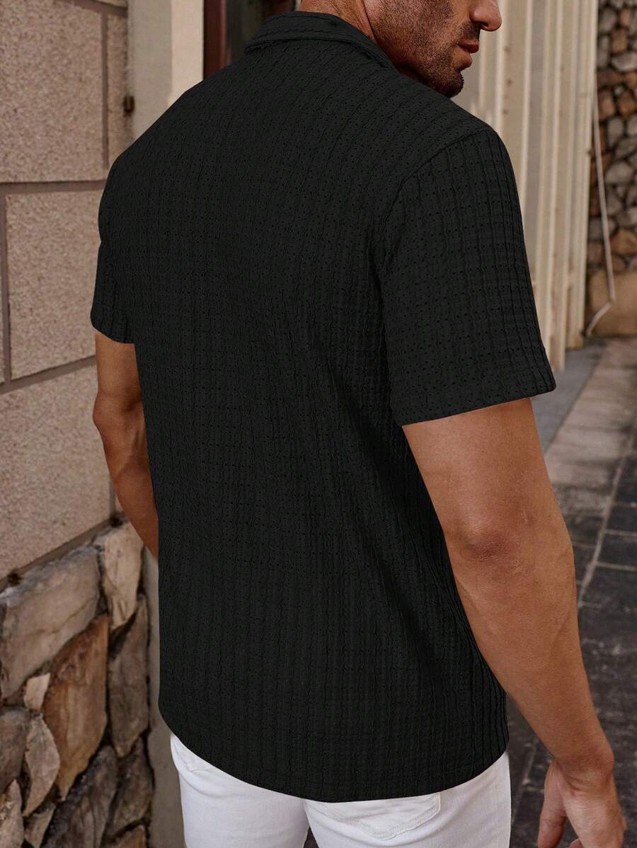 Men's Short Sleeve Summer Casual Shirt