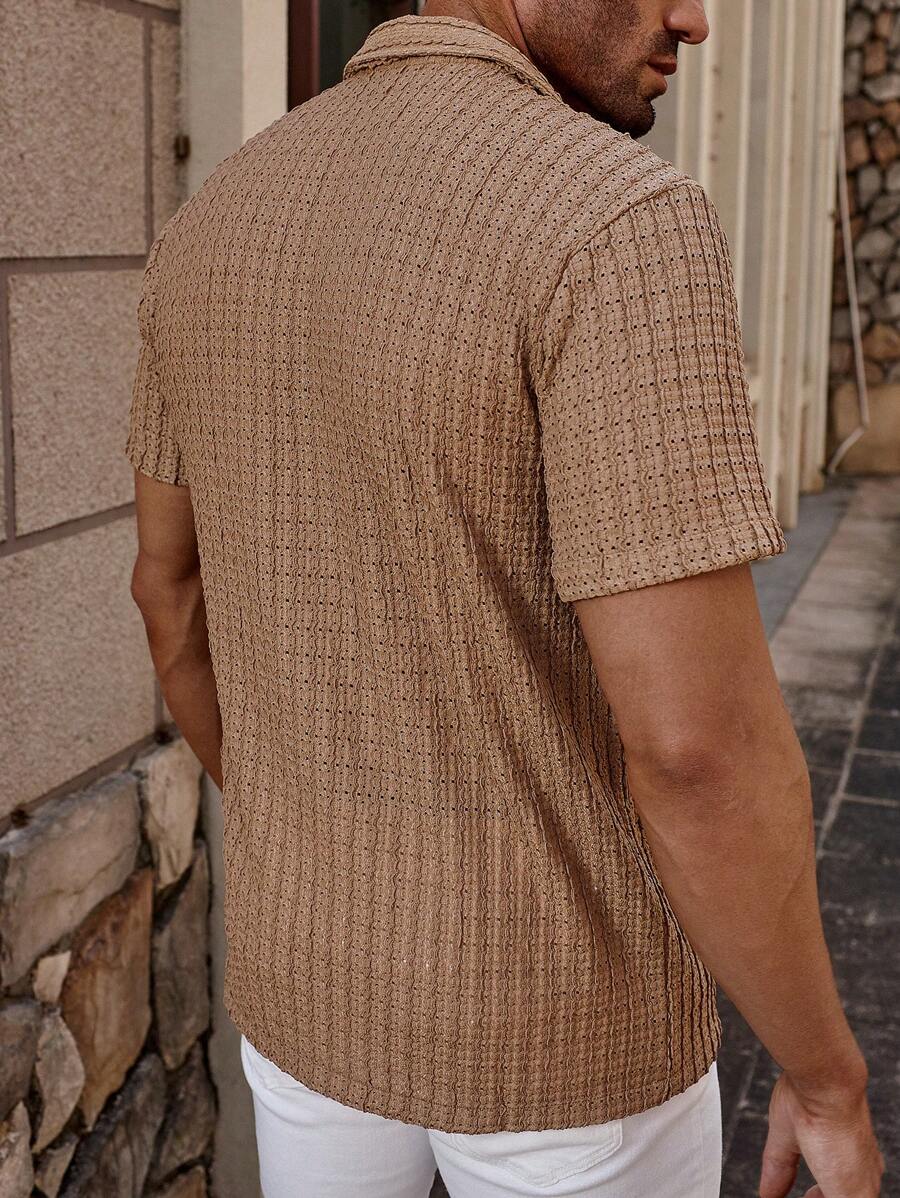 Men's Short Sleeve Summer Casual Shirt