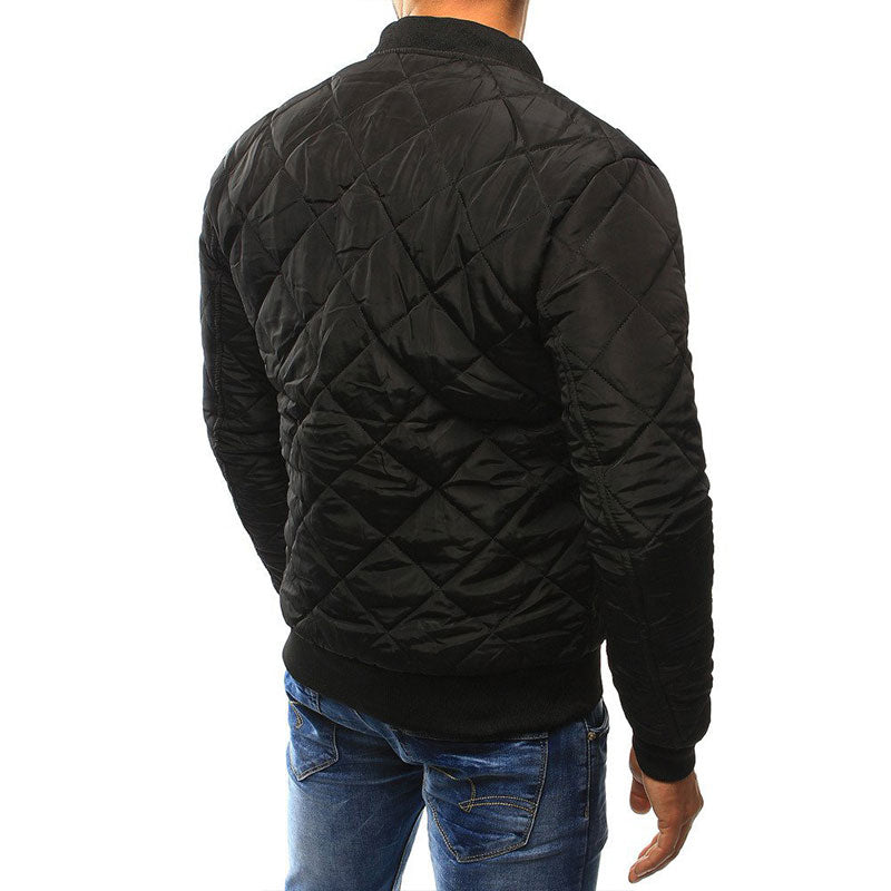Men’s Jacket With Diamond Quilted | Bomber