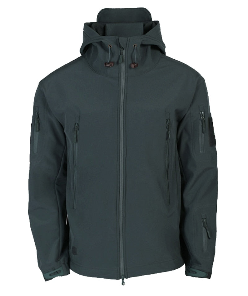 Men’s Jacket With Multiple Zip Pockets | Windbreaker