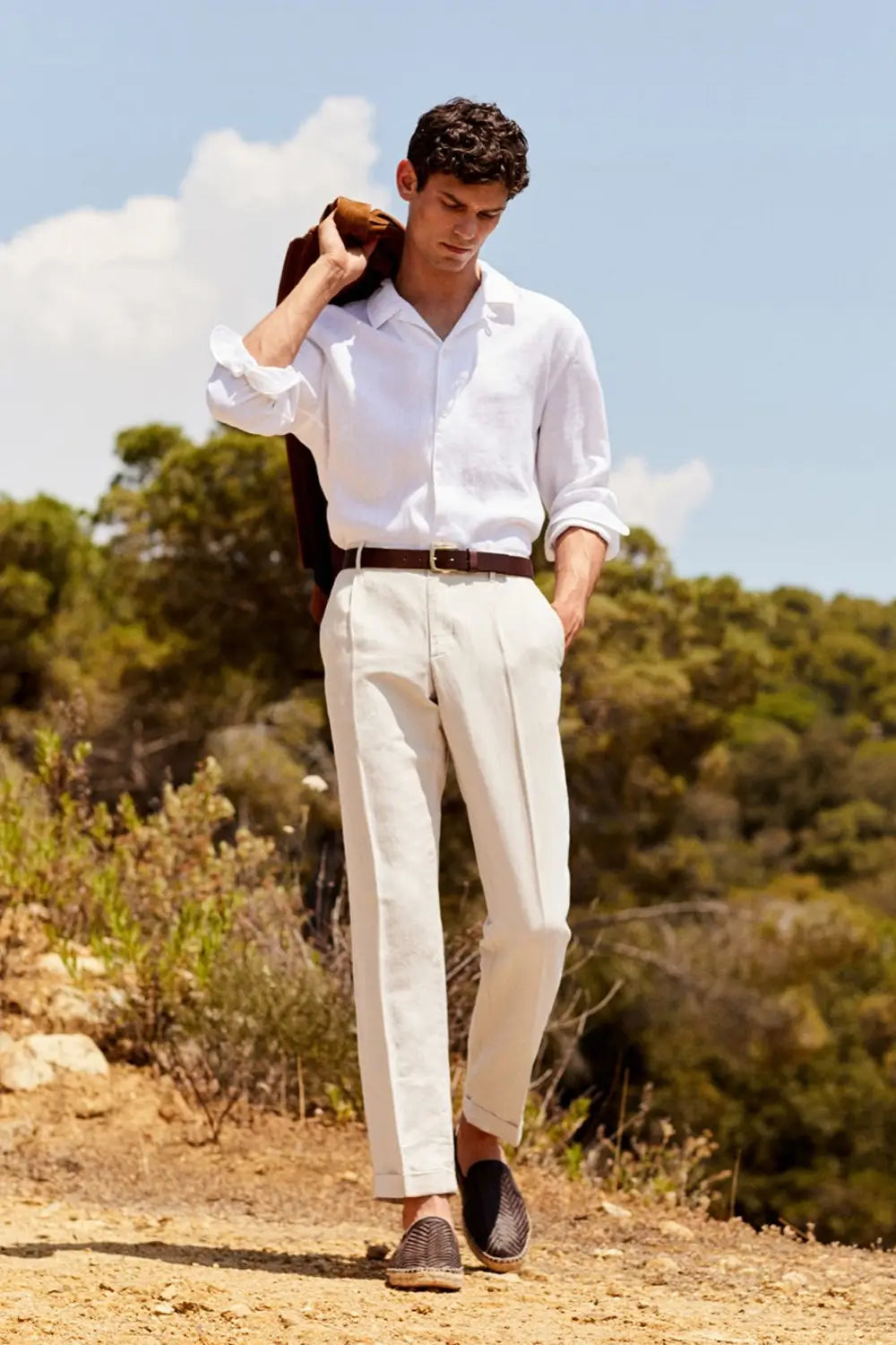 Old Money Men's Breathable Linen Shirt
