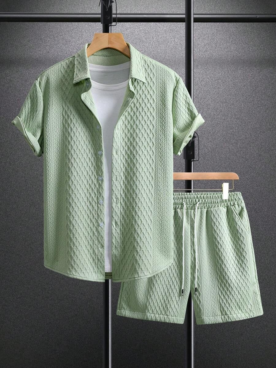 Lightweight Men's Summer Two-Piece Set
