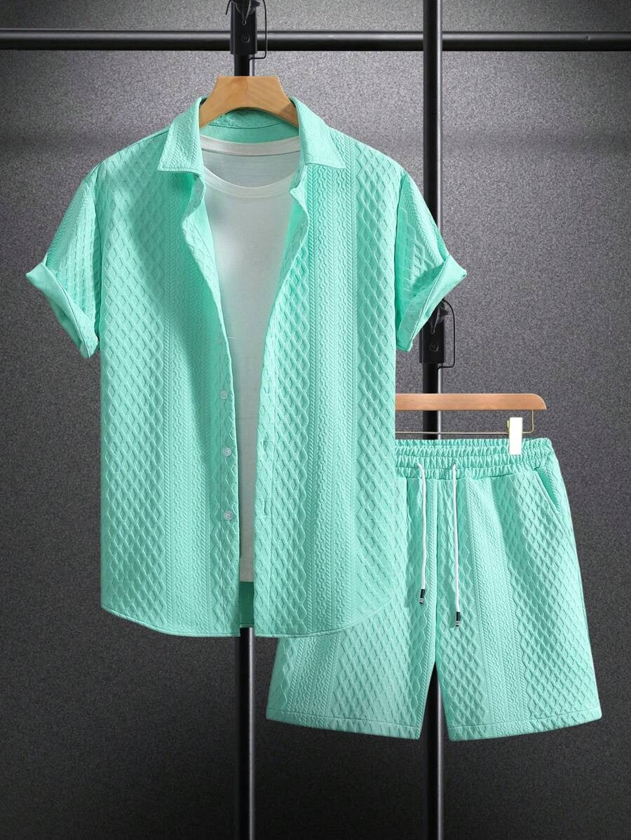 Lightweight Men's Summer Two-Piece Set