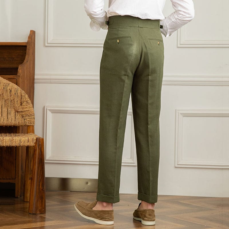 Men's Tailored Pants in Premium Fabric Blend – Sophisticated Fit for Formal and Casual Wear