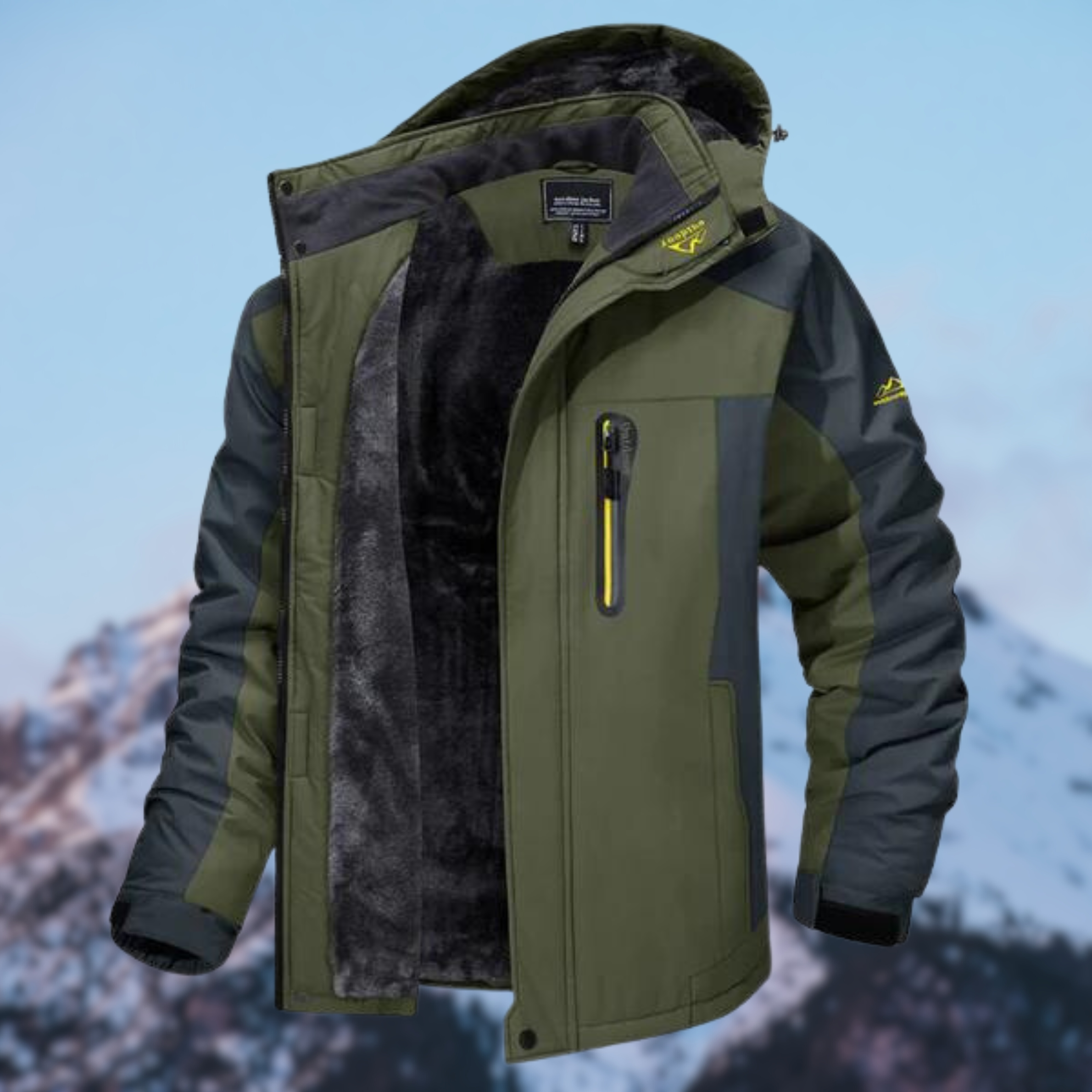 Men's Winter Jacket With Soft Lining | Waterproof