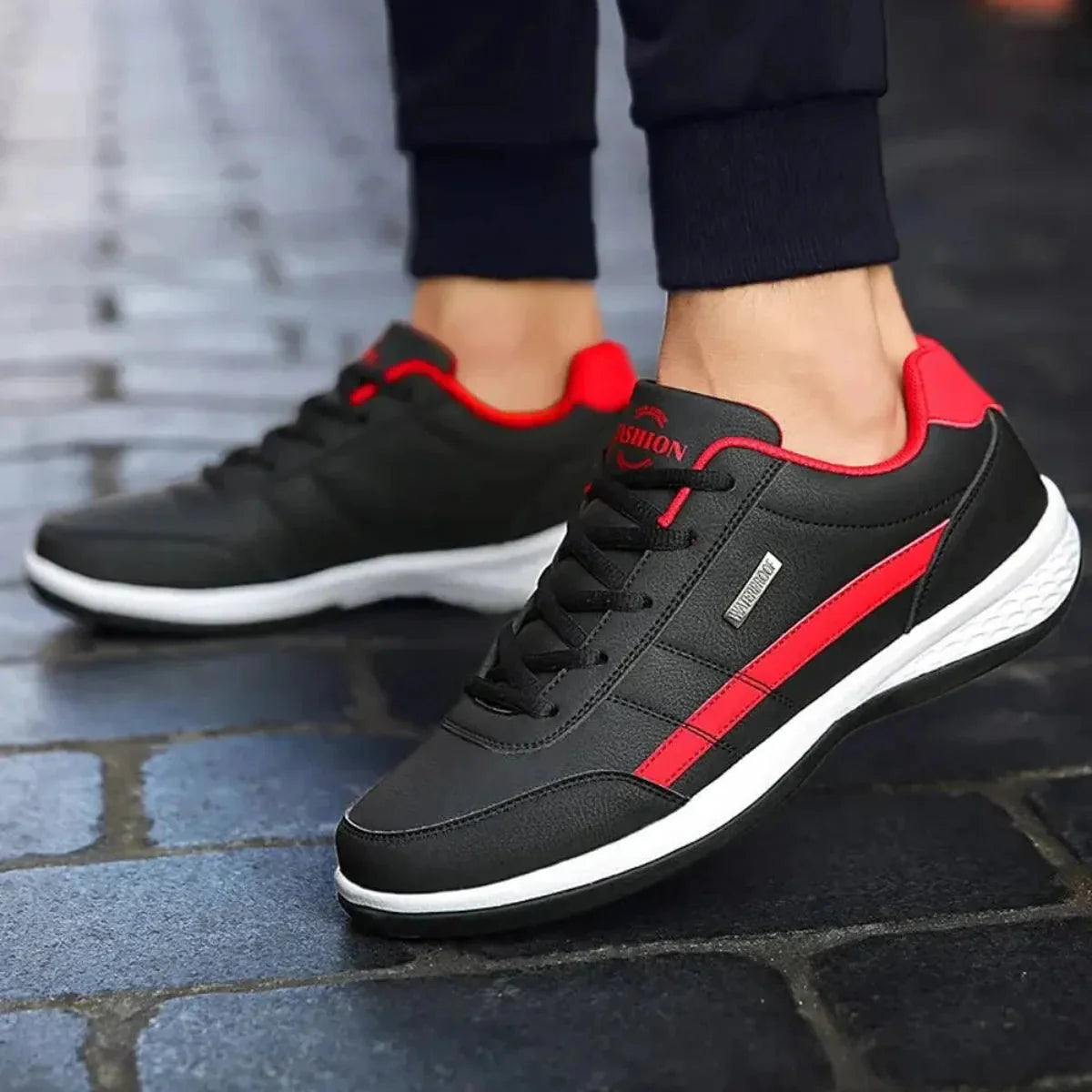 Men's Orthopedic Casual Leather Sneakers