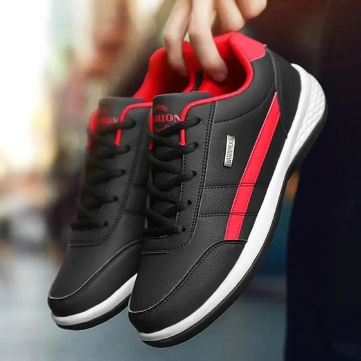 Men's Orthopedic Casual Leather Sneakers