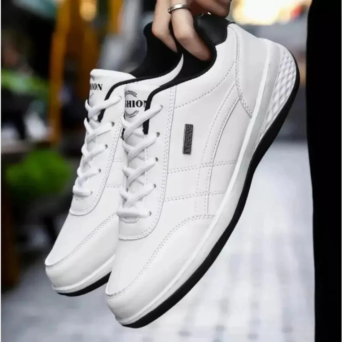 Men's Orthopedic Casual Leather Sneakers