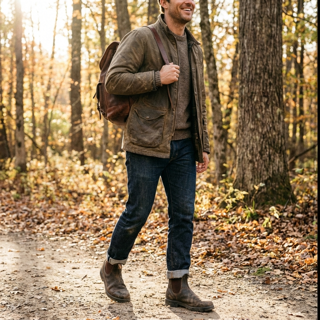 Oliver | Men's Chelsea Boots With Elastic Panels And Pull Tabs | Classic