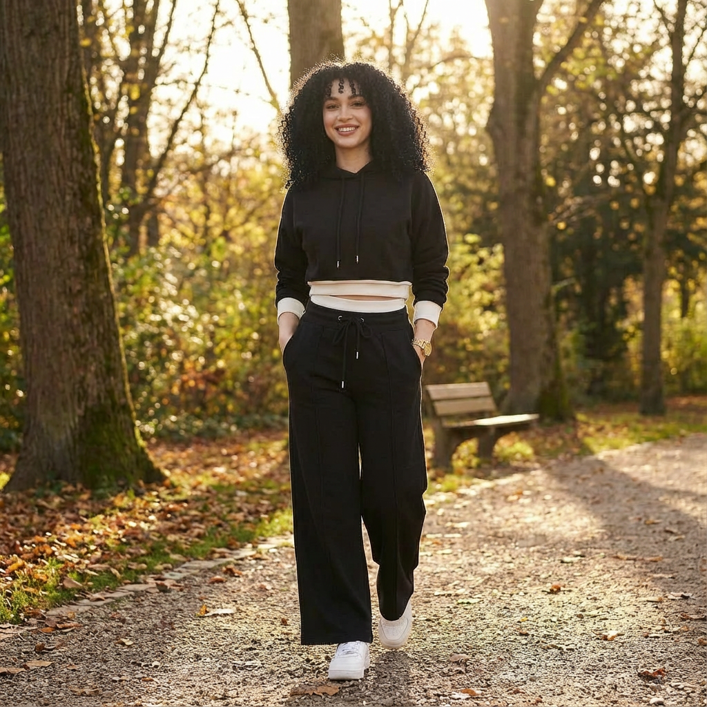 Patty | Women's Drawstring Two-Piece Set