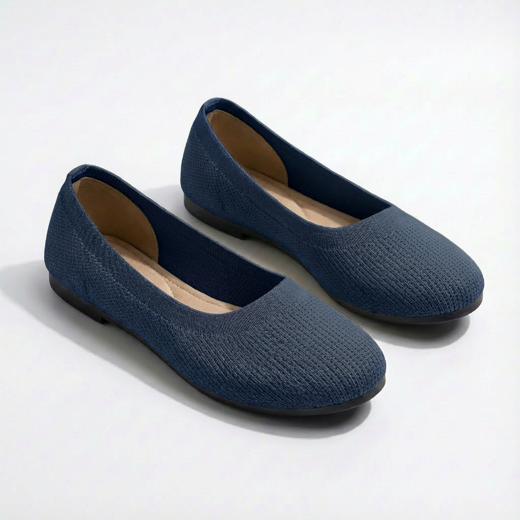 Phyllis | Women's Slip-On Knit Ballet Flats