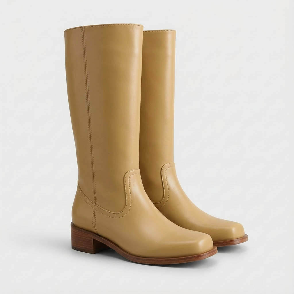 Reagan | Women's Knee High Block Heel Boots