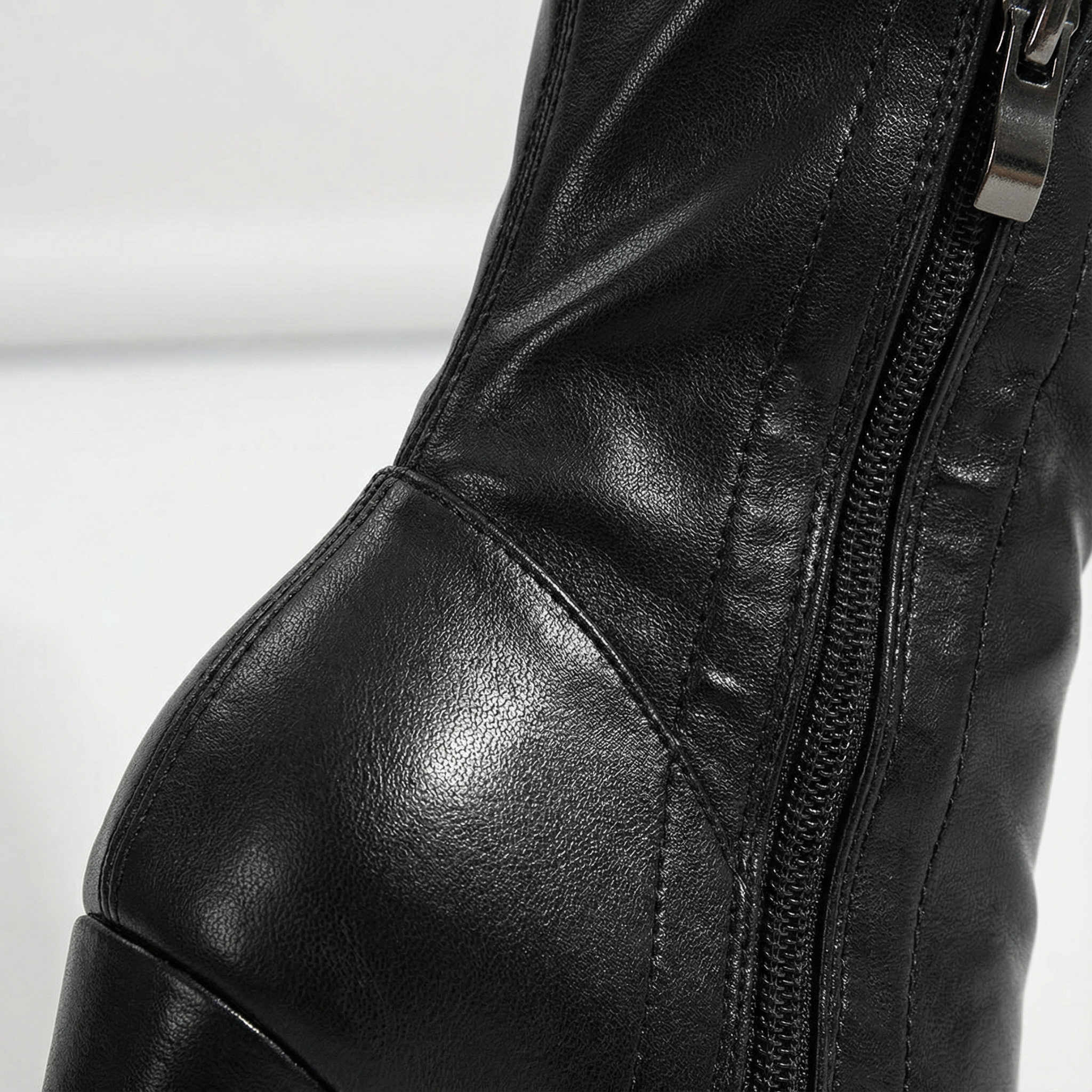 Scarlett | Women's Knee-High Boots With Stiletto Heel And Pointed Toe | Bold