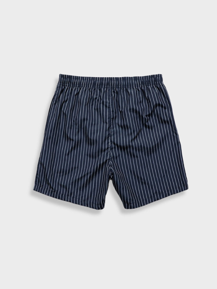 Lightweight Cotton Striped Beach Shorts Set