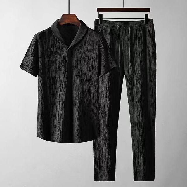 Men's Stylish Linen Summer Co-Ord Set
