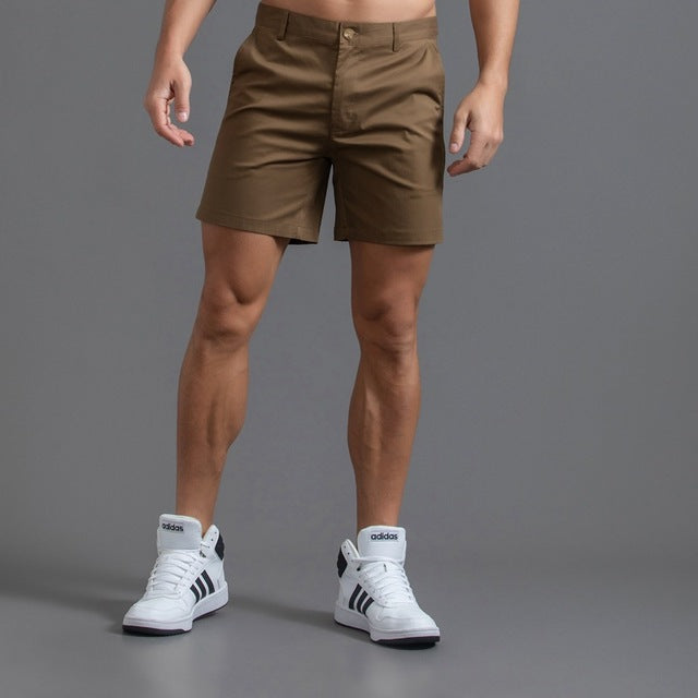 MEN'S COTTON CHINO SHORTS FOR SUMMER