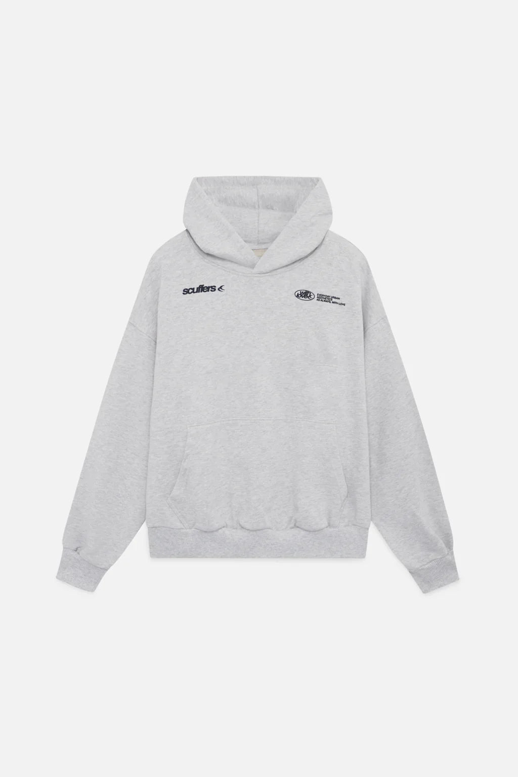 Unisex Hoodie With Kangaroo Front Pocket | Oversize