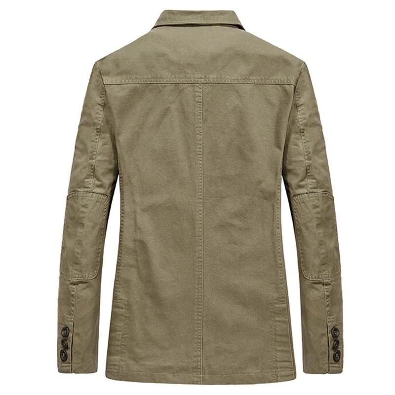 Men's Casual Lightweight Blazer With Button Closure