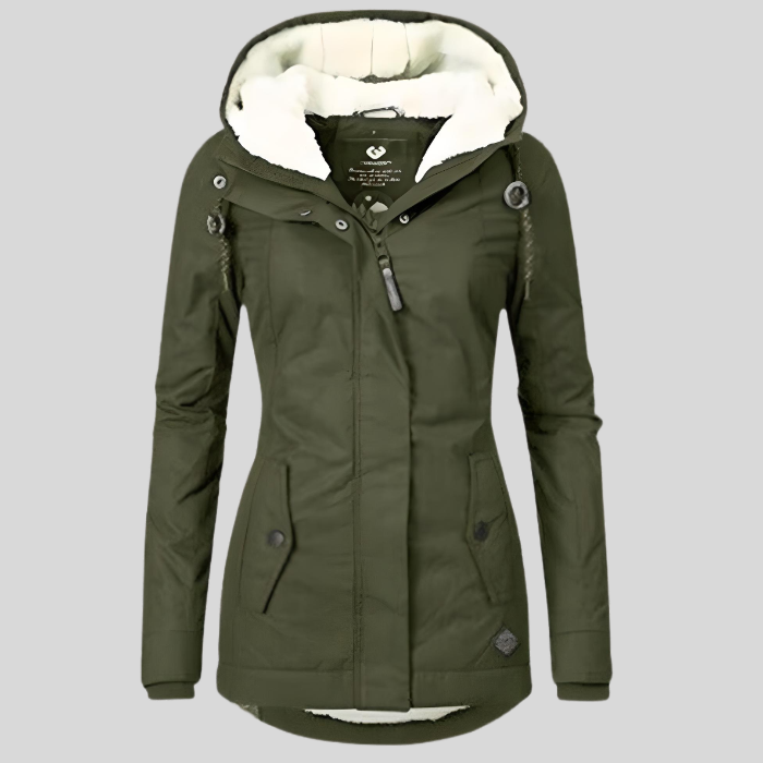 Women’s Waterproof Jacket With Soft Lining | Winter Style