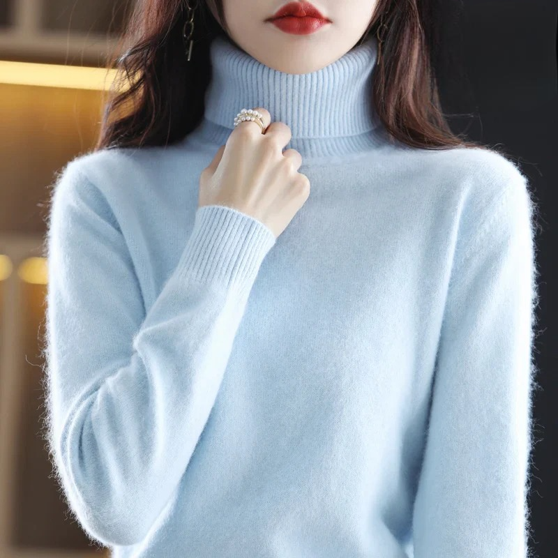 Women’s Winter Jumper With Roll Neck | Soft Knit Style