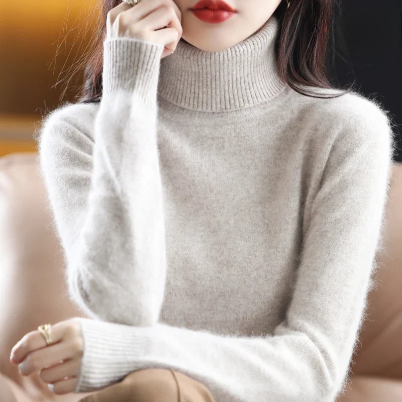 Women’s Winter Jumper With Roll Neck | Soft Knit Style