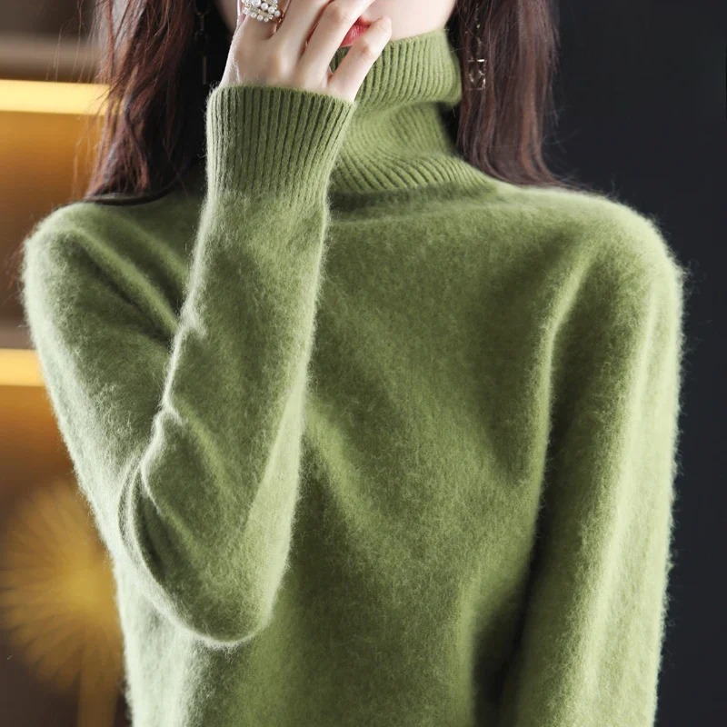 Women’s Winter Jumper With Roll Neck | Soft Knit Style