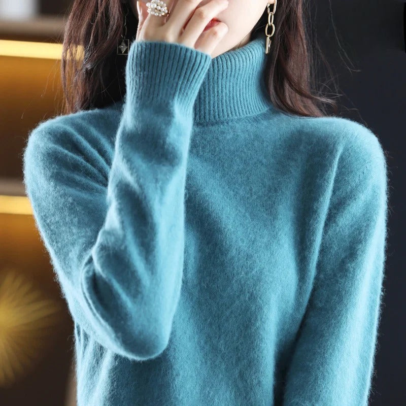 Women’s Winter Jumper With Roll Neck | Soft Knit Style