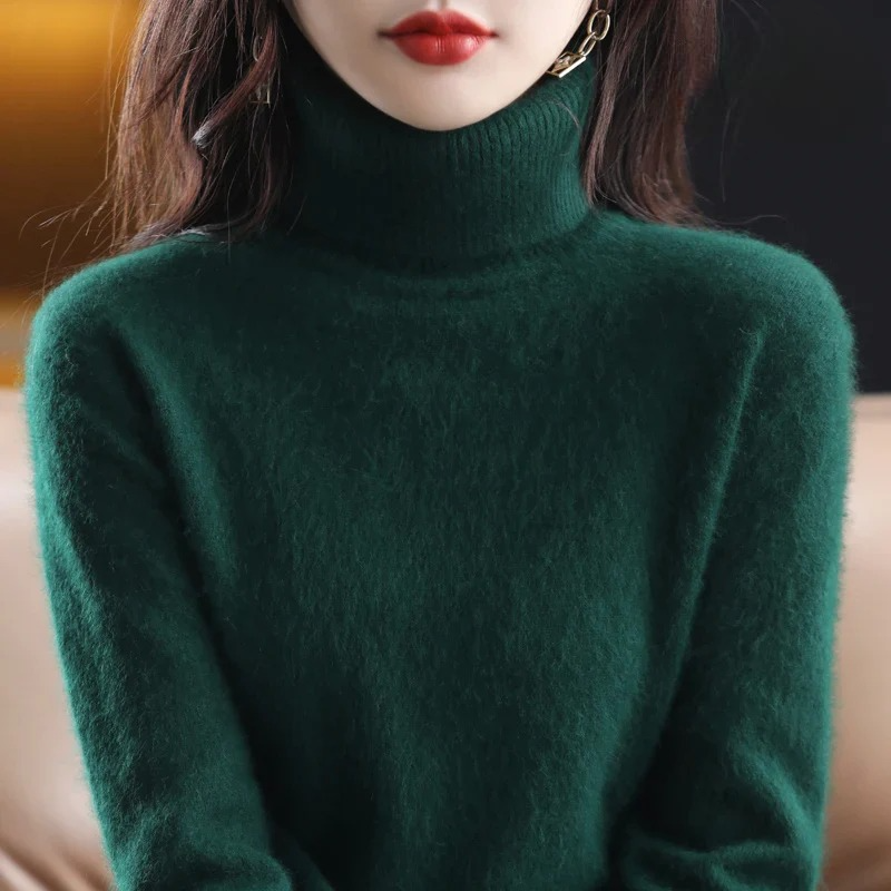 Women’s Winter Jumper With Roll Neck | Soft Knit Style