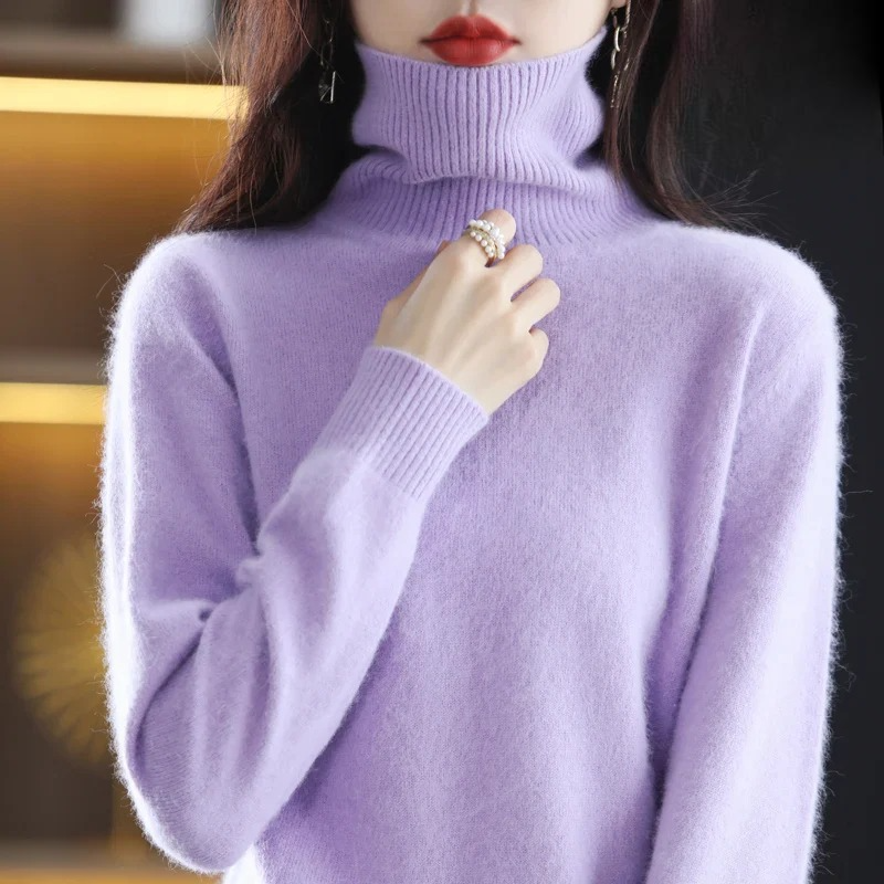 Women’s Winter Jumper With Roll Neck | Soft Knit Style