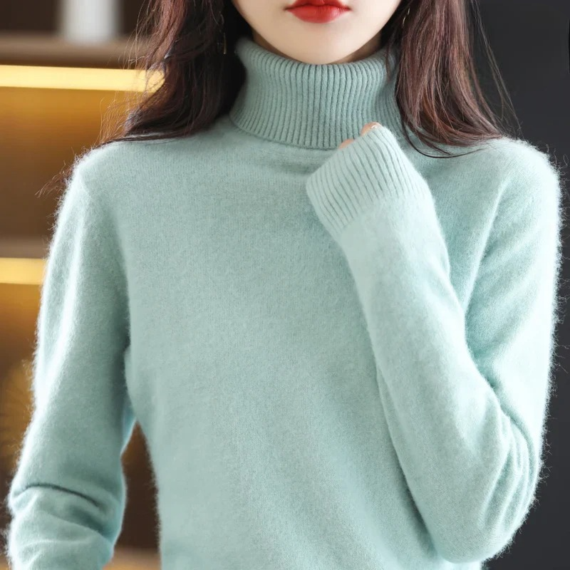 Women’s Winter Jumper With Roll Neck | Soft Knit Style