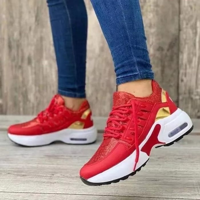 Women's Orthopaedic Sneakers With Breathable Mesh Upper