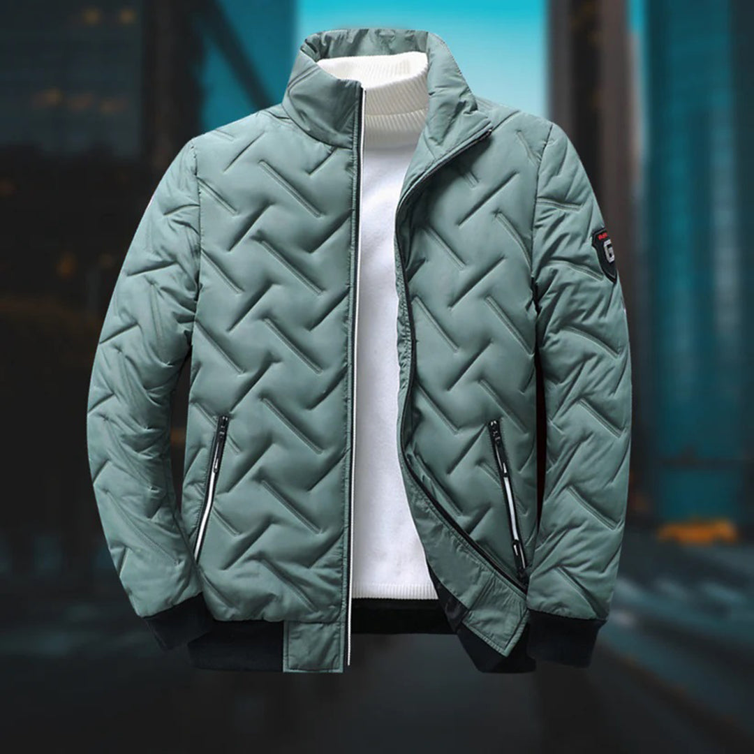 Men's Puffer Jacket With Quilting | Winter Style