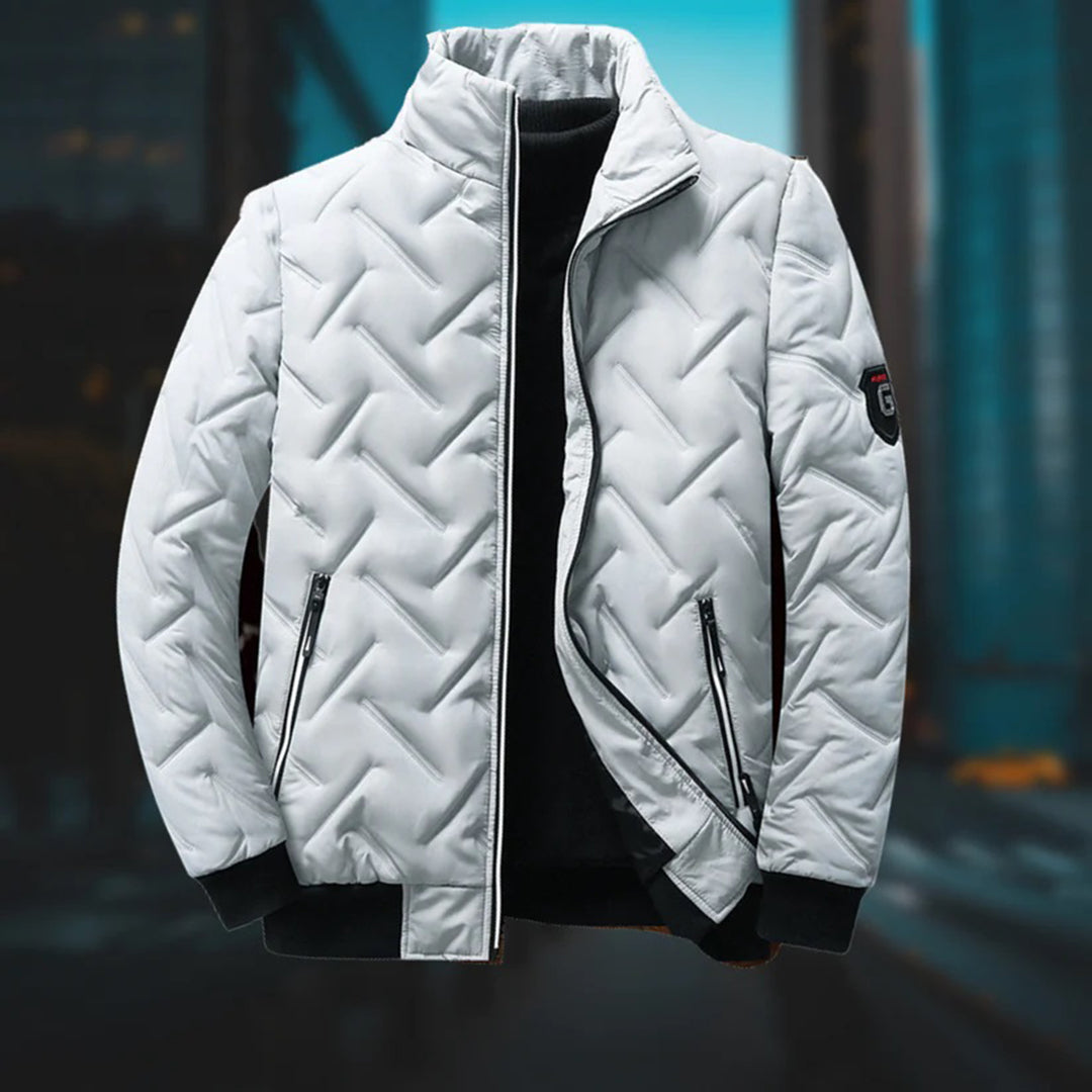 Men's Puffer Jacket With Quilting | Winter Style