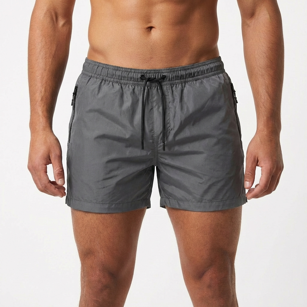 Noah | Men's Swim Shorts With Drawstring Waist And Side Pockets | Active