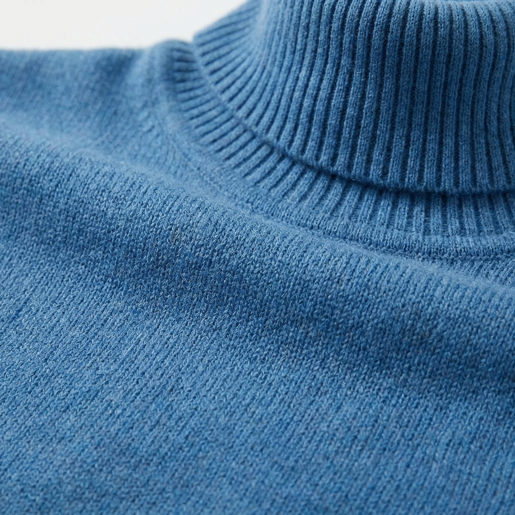 Oliver | Men's Roll Neck With Turtleneck Design And Fitted Cut | Sharp