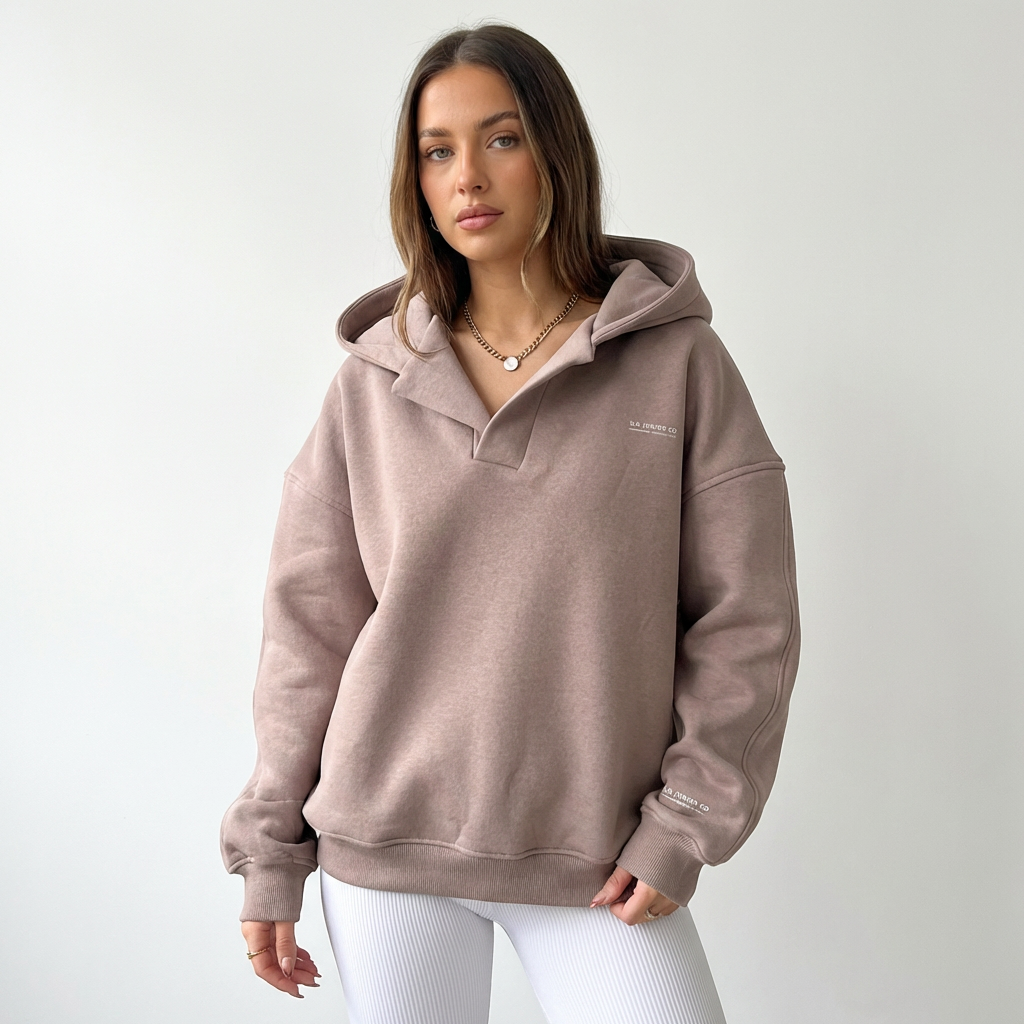 Luna | Women's Hoodie With Oversized Silhouette And Logo Detail | Laid-Back