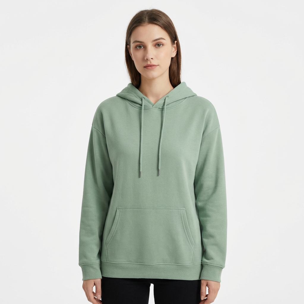 Harper | Women's Hoodie With Kangaroo Pocket And Drawstring Hood | Relaxed