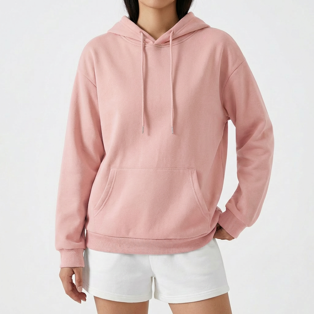 Harper | Women's Hoodie With Kangaroo Pocket And Drawstring Hood | Relaxed