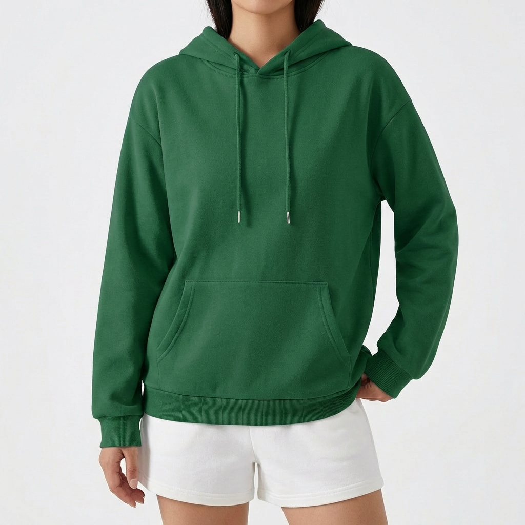 Harper | Women's Hoodie With Kangaroo Pocket And Drawstring Hood | Relaxed