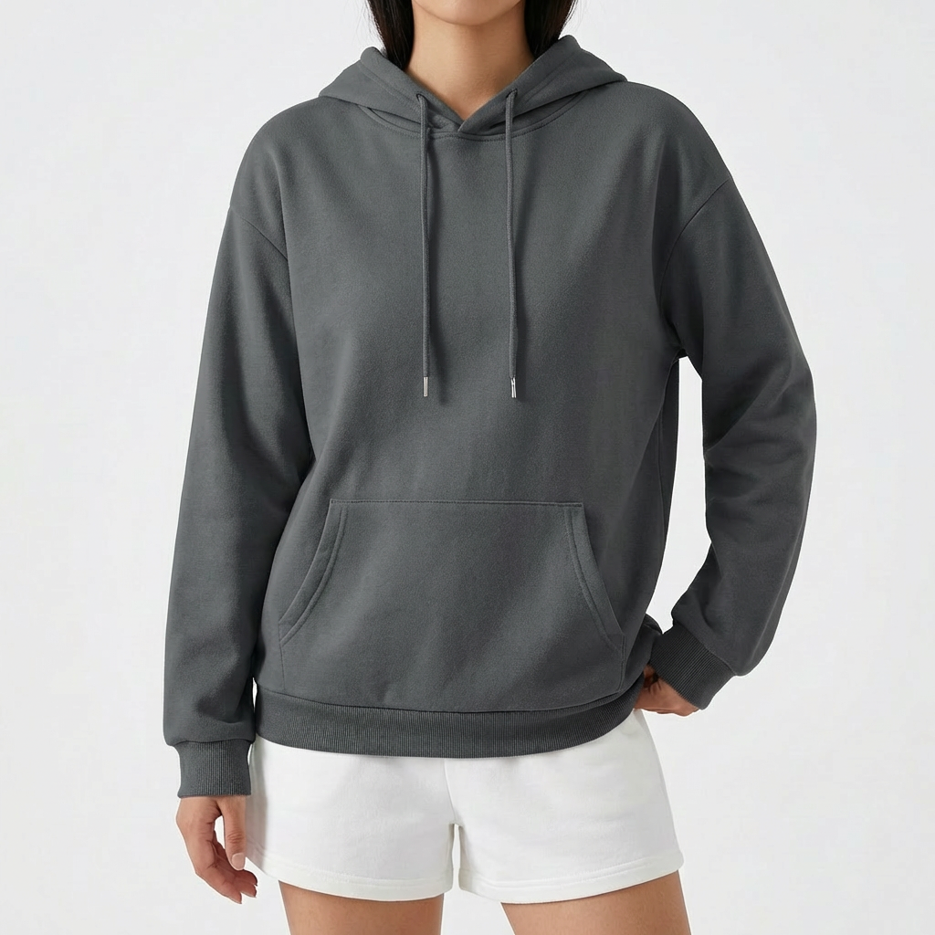 Harper | Women's Hoodie With Kangaroo Pocket And Drawstring Hood | Relaxed
