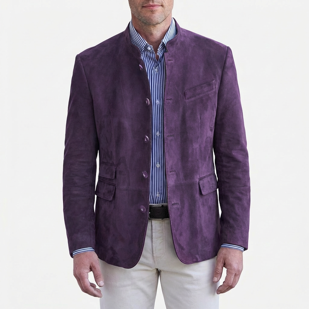 George | Men's Blazer With Multi-Button Front And Flap Pockets | Distinguished