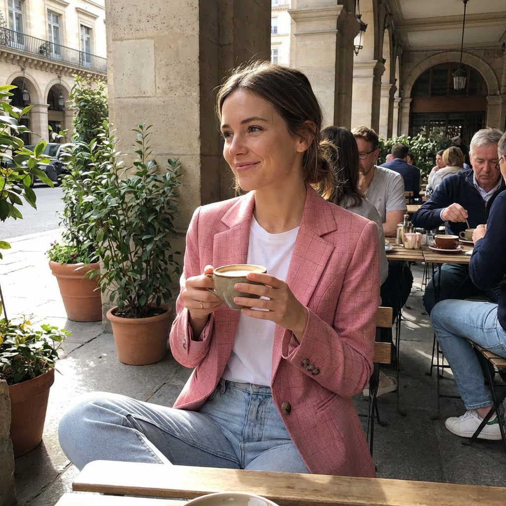 Luna | Women's Blazer With Notch Lapels And Decorative Cuff Buttons | Polished